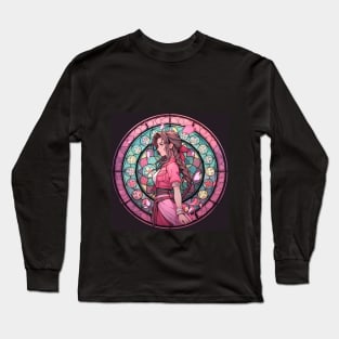 aerith stained glass Long Sleeve T-Shirt